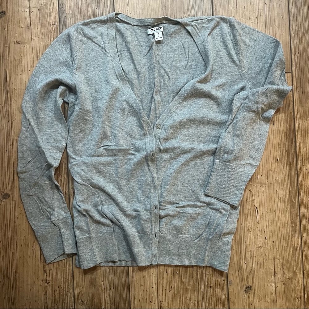 Old Navy Light Gray Women's Cardigan